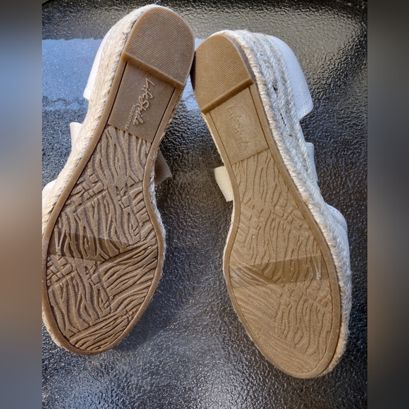 NEW Life Stride Kascade Wedge Espadrille 1 3/4" Heel Almond 6.5 New w/o Box - Picture 12 of 14